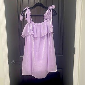Lilac colored Boutique dress
